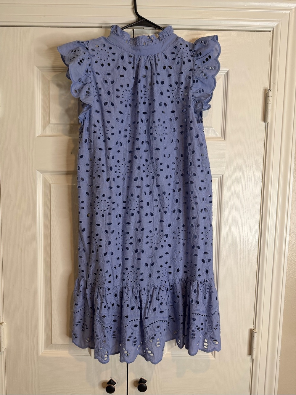 H&M Lavender Eyelet Ruffle Blouse - Picture 3 of 3